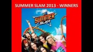 WWE SUMMERSLAM 2013