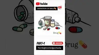 define drug 💊#education#views #bscnursing#views#mbbs #nursingeducation#shorts #short#viral#trending