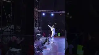 Tems performing live at the Blankets and Wine in Kenya.