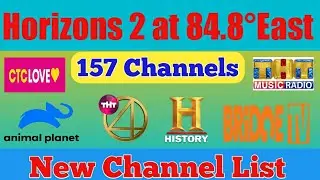 Horizons 85&deg; East New Channels List || Full Channel List 85e