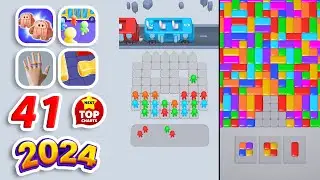 Crowd Away!, Merge In Time!, Ring Color Match!, Stretch Match! | next top charts