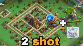 Easy 2 shot capital peak in clan capital