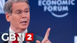 BREAKING: US Treasury Bessent gives a news briefing in Davos on WEF sidelines