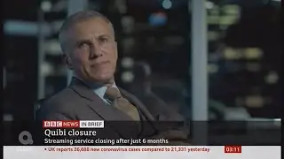 Quibi closure (after just 6 months) & Canada politics - BBC News - 22nd October 2020
