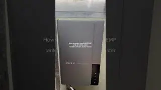【Руководство по установке】Проточный электрический водонагреватель WN 18 кВт/27 кВт 240 В #установка #сделай сам