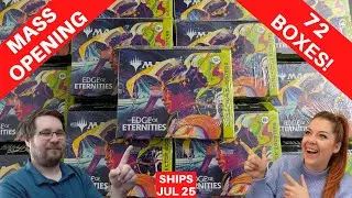 Replay - Edge of Eternities Mass 72 Collector Box & Play Box Opening Presales | #MTGEOE Ships 7/25
