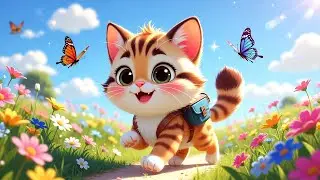 Kočičí výlet 🐱🌸 | Roztomilá písnička pro nejmenší