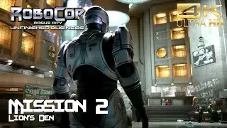 RoboCop: Rogue City - Unfinished Business Walkthrough Mission 2 &ndash; Lion&rsquo;s Den
