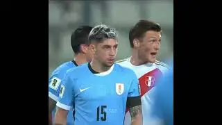 El partidazo entre Per&uacute; y Uruguay ☠️ #football #per&uacute; #uruguay