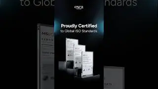 EXCA Prime: Proudly Certified to Global ISO Standards 🛡️
