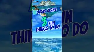 5 Fun Things to do on an Oasis Class Cruise Ship. #royalcaribbean #shorts #travel
