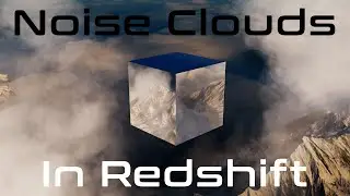 Easy realistic clouds in Cinema 4D Redshift tutorial