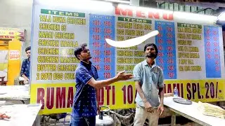 Flying Rumali Roti | Qayam Food Point | In Hyderabad