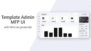 MFP UI admin template responsive with html css js