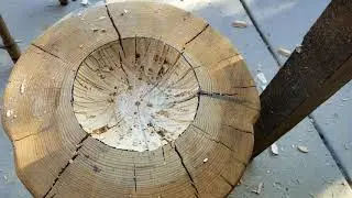 The Dishing Stump