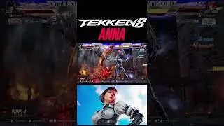Tekken 8 😱 MulGold Anna Combo 😱 #shorts #anna