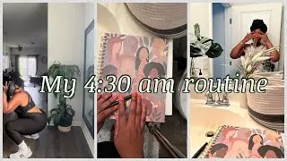 My 4:30 am morning routine: PUTTING MYSELF FIRST (as a driven MOM)/losing weight