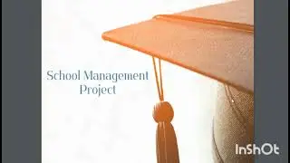 School Management System using Python Django Rest Framework