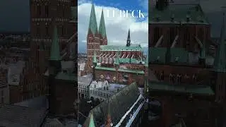 Stunningly beautiful German city of L&uuml;beck #germanytourism #germanytravelguide #dronevideo #dlimini3