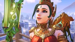 Mercy's Jade Weapons With Assorted Skins
