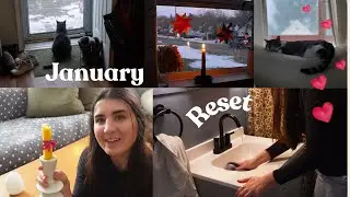 January Clean with me: A quick tidy of my home