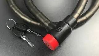 [723] Bell &ldquo;Ballistic 500&rdquo; Kevlar Reinforced and Armored Cable Bike Lock Picked