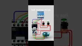 Contactor Multi-Location Control Wiring | 3-Way Motor Start/Stop Setup diagram