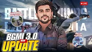 BGMI NEW UPDATE 3.0 - SHADOW FORCE THEME MODE IS HERE ! BGMI LIVE w YouTubeANSH