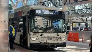 Houston Metro Ride | Route 160 NW TC to Downtown TC | HTX_Cxris