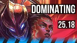 GALIO vs MEL (MID) | Dominating | KR Master | 25.18