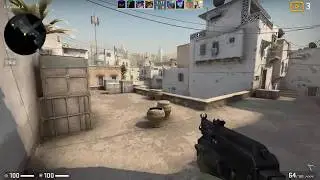 CSGO Gameplay Competetive India [ Pro SMG ]