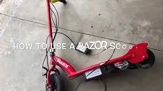 How to use A razor scooter Not Working