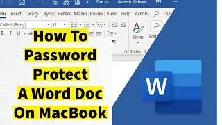 Как защитить паролем документ Word на MacBook
