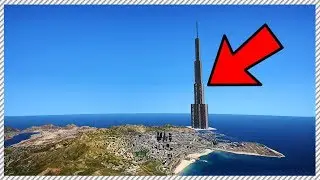 GTA 5 | Mega Huge Skyscraper Biggest in The World!!