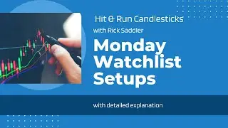 Monday watchlist Update - Price Action in combination with the T-Line and the Red/Green Trendicator