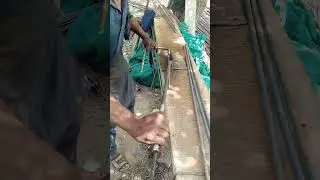 The way to make Rings for Columns and Beams #Construction #Concrete #steelwork