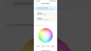 How change Home Screen Colours #shorts #ytshorts #mi #redminote8pro #settings  #screen