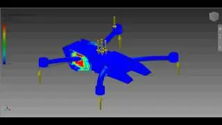 FEM TEST ON RTF Virtual Robotix Italia Frame.
