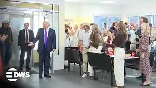 WATCH: President Trump Visits Georgia, Stops at Iconic Varsity Restaurant Amid Campaign Push | AC1E