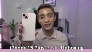 ပန်းရောင် iPhone 15 Plus Unboxing