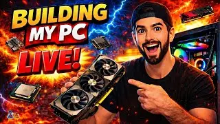 🔴 LIVE | My Dream Custom Gaming PC Build | Step-by-Step LIVE