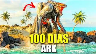 Sobrevivo 100 D&iacute;as en una ISLA DESIERTA en ARK Survival Evolved en Hardcore... | Cap 3 | Temporada 3