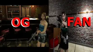 Resident Evil 3 FAN Remake vs Original | Direct Comparison