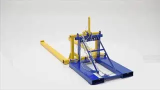 Vestil PAL-DR Pallet Dumper/Retainer