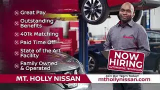 2022 MT HOLLY NISSAN NOW HIRING COMMERCIAL