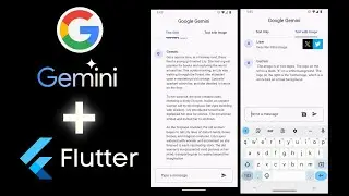 Google Gemini in the Flutter Application