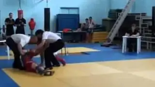 Brutal High Kick Faceplant KO