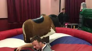 Rodeo Bull Hire in Cumbria by Mr Bounces Crazy Castles