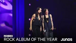 Nobro wins Rock Album of the Year | 2025 JUNO Awards Gala