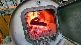 First Fire In The Stove And Cheeseburger Quesadillas!